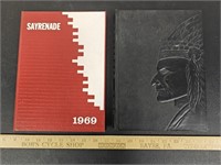 1967 & 1969 Sayrenade Yearbooks- Sayre, PA