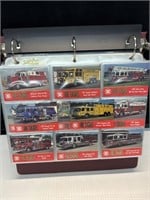1993 Fire Engines Hobby Cards Book 
34 pages of