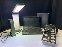 HP Tablet Desk Lamp Surge Protector Netgear