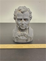 Bust Statue of Franz Schubert- Marked Germany