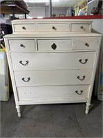 Vintage Chest of Drawers painted.