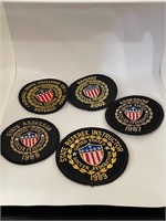 Vintage Soccer Referee Patches