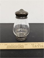 Whiting Sterling and Etched Glass Instant Coffee