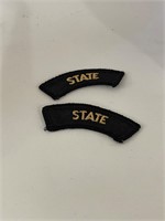 Vintage State Patches