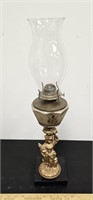 Antique Figural Kerosene Lamp- Lamp Fittings