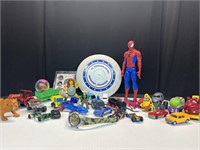 Toys Frisbee Cars Spider Man