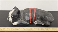 Concrete Boston Terrier Door Stop/Statue- 13"