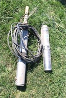Two 4" Submersible Pumps