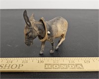 Antique Celluloid Donkey w Bobble Head