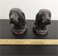 Red Setter Dog Bookends- 5.5" Tall