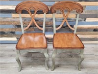 (2) PIER 1 MARCHELLA DINING CHAIRS