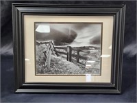 MONTE NAGLER PHOTOGRAPH PRINT "BROKEN FENCE: ...