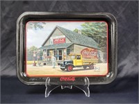 VINTAGE COCA-COLA TRAY "THE PAUSE THAT REFRESHES"