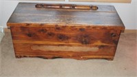 Vintage Cedar Chest (see pictures for repairs)
