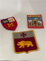 Vintage Assorted Travel Patches