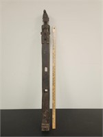 African Carved Solid Wood Pole- Possibly