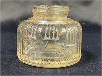 VINTAGE "FLY-DED" INSECT SPRAYER GLASS JAR
