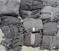 Various Shades of Gray Vintage Wool & Wool Blend