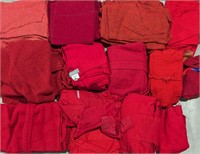 Various Shades of Red Vintage Wool & Wool Blend