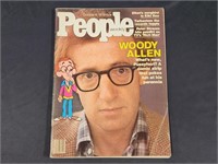 (1976) PEOPLE MAGAZINE FEATURING WOODY ALLEN