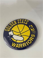 Vintage Golden State Warriors NBA Button