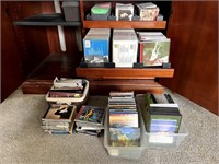 Collection of DVD's, CD's and Tapes