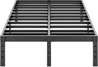 $76 - Metal Full Size Bed Frame - 16" Tall