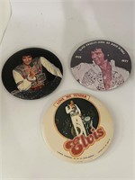 Vintage Elvis Presley Buttons
