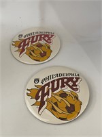Vintage Philadelphia Fury MLS Soccer Buttons