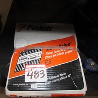 BOX OF PASLODE 2 3/8" X 113 STRIP NAILS