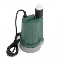 Zoeller 1/3 HP 2400 Gph Thermoplastic Electronic $