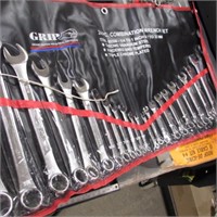24PC COMB. WRENCH SET - SAE & METRIC