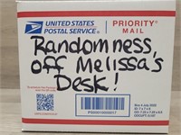 Mystery Randomness Off Melissa's Desk