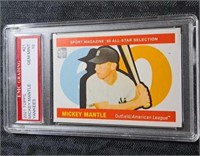 2021 Topps #21 Mickey Mantle Graded Card