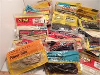 Large Assortment of Fishing Worms