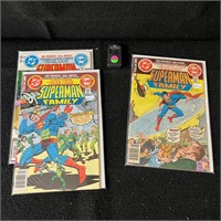 Superman Family 193, 194, & 196 DC Bronze Age