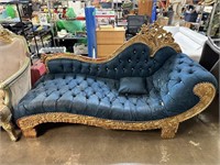 GRAND BAROQUE STYLE CHAISE LOUNGE NOTE