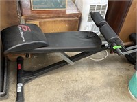 EXERCISE WORKOUT BENCH (W BACK SUPPORT