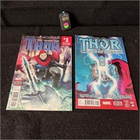 Thor 1 Marvel now + God of Thunder 25