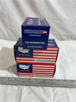3-50 round boxes ultra max 223 Remington