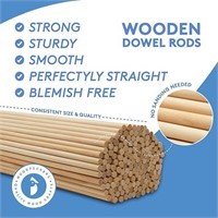 $51 - Dowel Rods Wood Sticks Wooden Dowel Rods