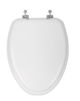 AquaSource White Elongated Toilet Seat $25