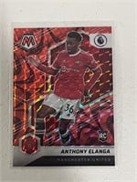 Anthony Elanga Red Prizm Rookie Card