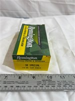 Full box Remington 38 special