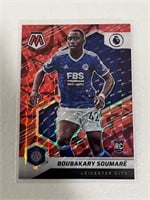 Boubakary Soumare Red Prism Rookie Soccer Card