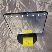 lighted mirror