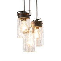 Allen+Roth Vallymede 7.7 Bronze Pendant Light$119