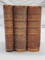 3 War of The Rebellion books.  Records of the