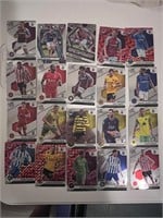 Lot of 20 soccer cards