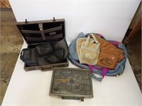 Assorted Bags and Tackle Boxes